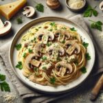 Spaghetti mit cremiger Pilz-Sahne-Sauce